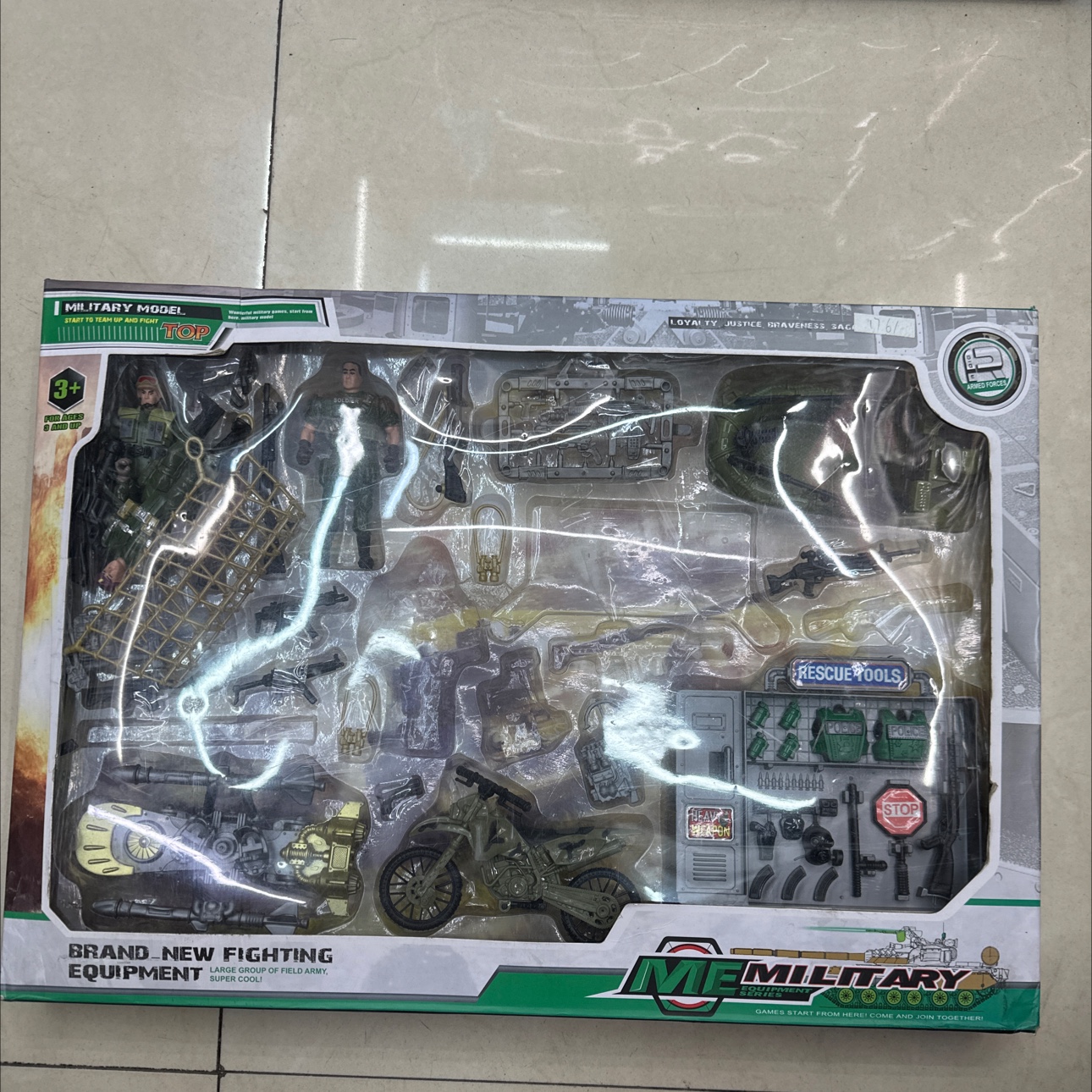 盒装军事套装军事模型军事配件盒装军人  军事模型  军事配件 环宇玩具 pvc 1