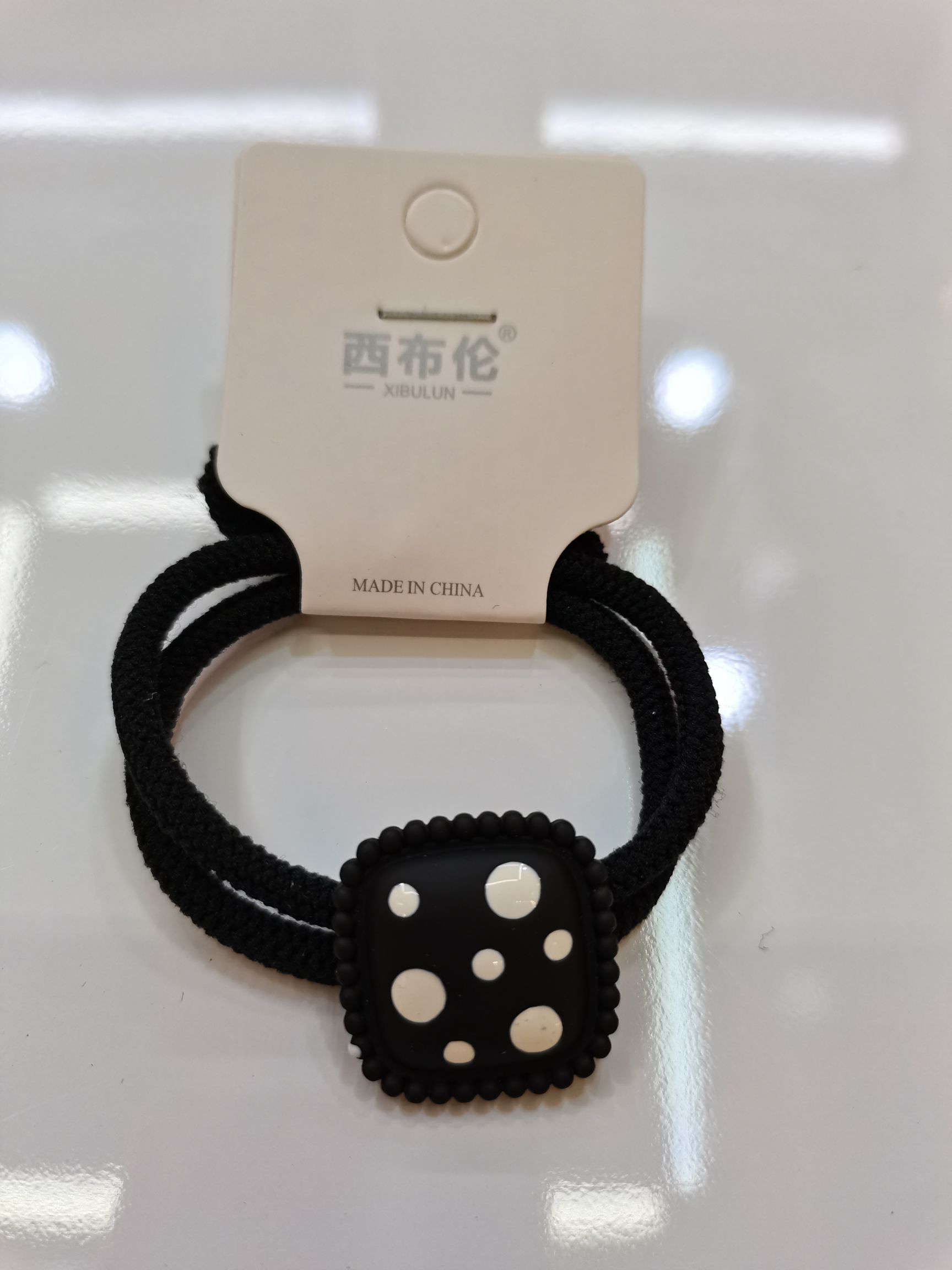 West Lun Hair Rope Headwear West Lun Jewelry Korean Version Of Popular Hair Rope Headband Alloy Accessories Popular Jewelry Network Explosion Thick Rope Rubber Band full figure