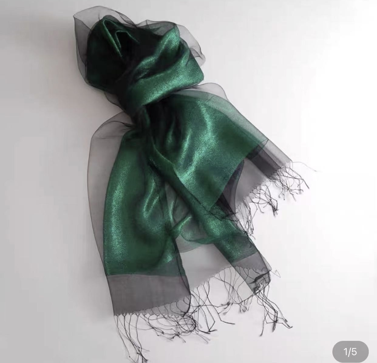 欧根纱真丝围巾