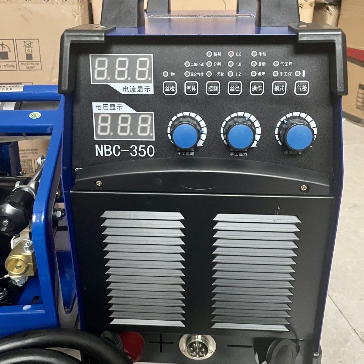 上海宽电通用350/500二保焊机工业级气体保护焊电焊两用气保焊机