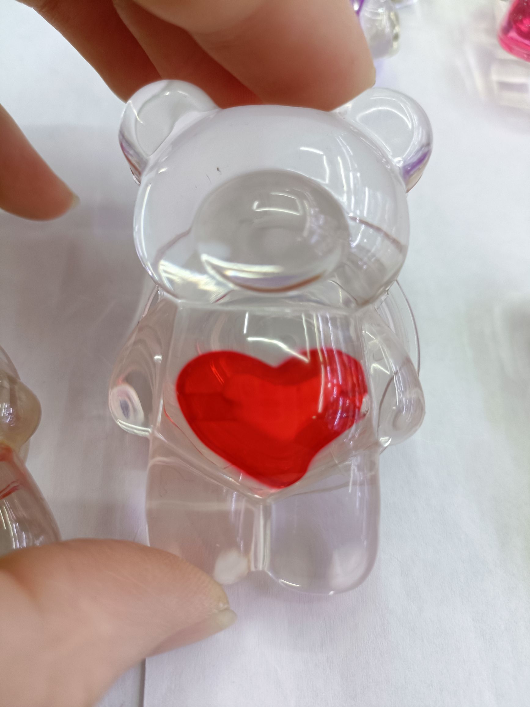 透明支架系列 小熊 滴胶花 滴胶饰品 不规则片片 水果详情图6