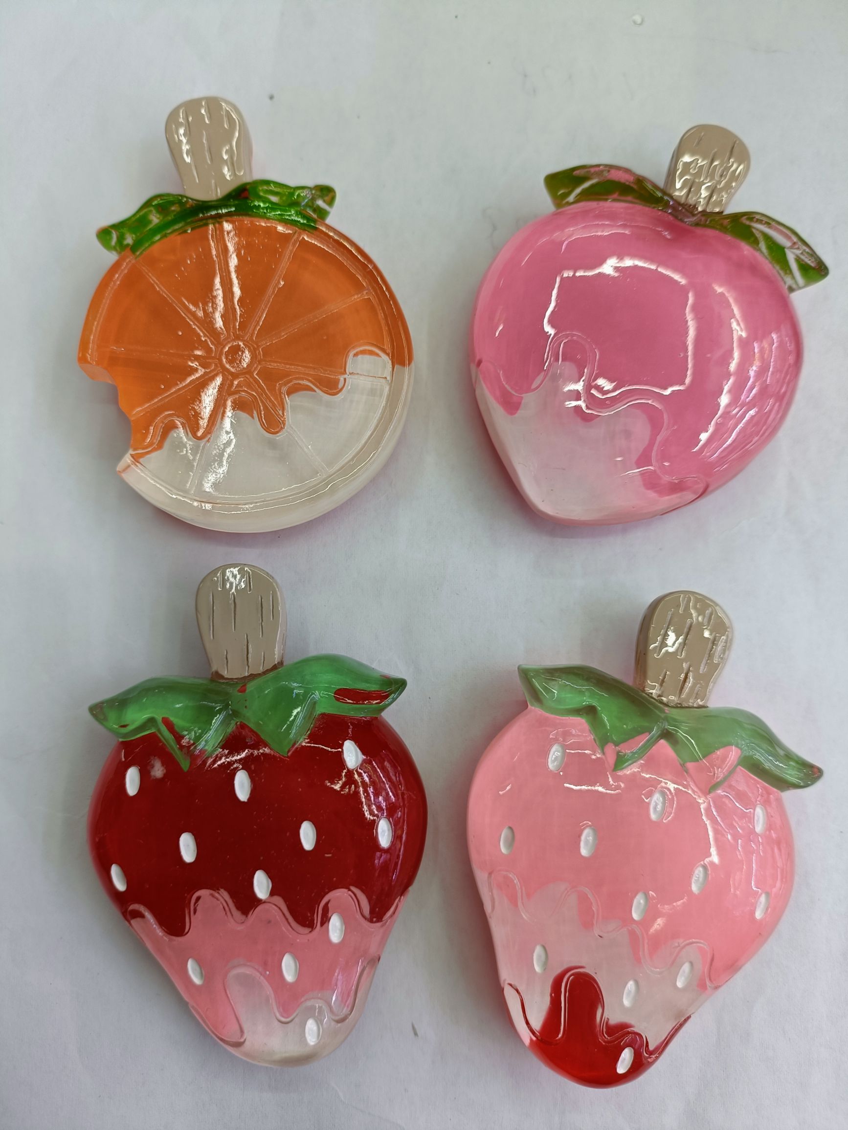 透明支架系列 小熊 滴胶花 滴胶饰品 不规则片片 水果详情图12