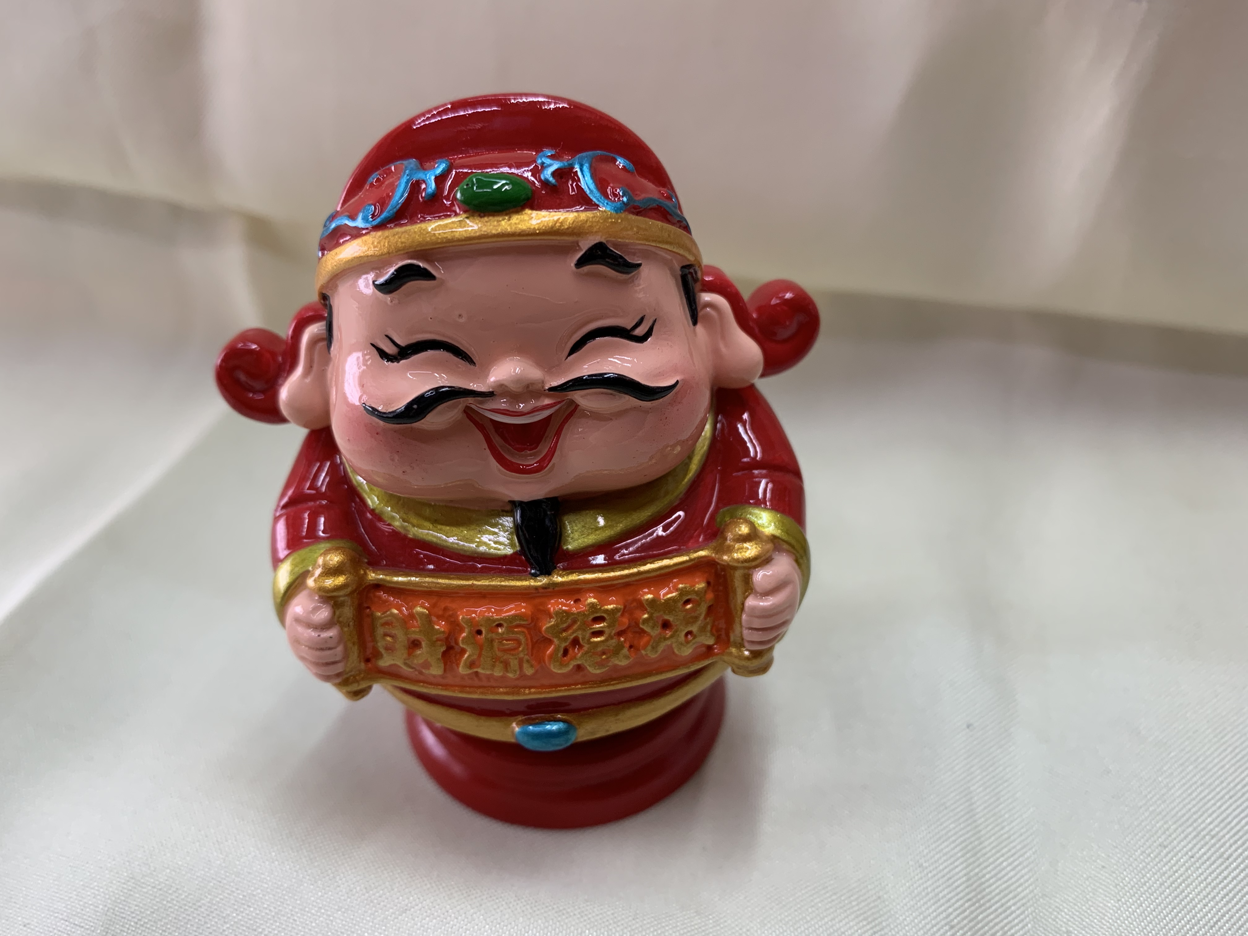 CAI's Fine Resin Craft Hand-Painted 10574-2 "Wealth from All Directions" decorative item