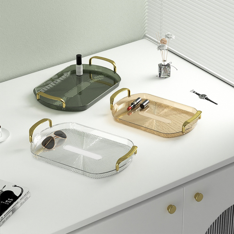 Creative trays, acrylic trays, plastic trays, fruit plates, cake plates, household and daily-use items