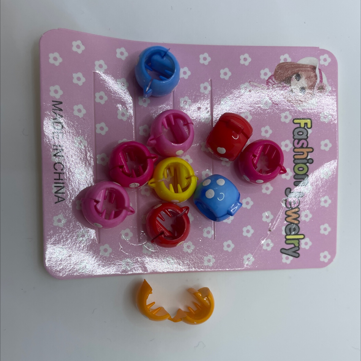 儿童饰品/点缀品/豆豆夹产品图