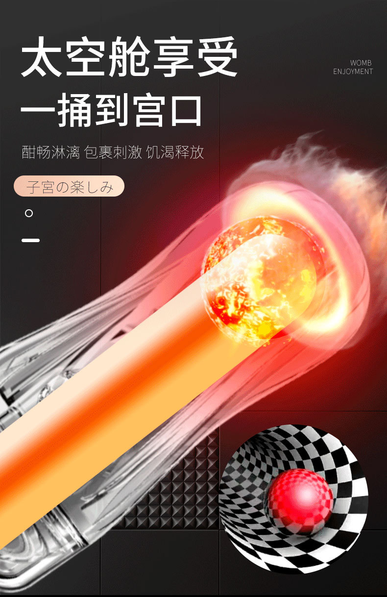透明飞机杯吸吮杯阴经锻炼器男用自卫器成人玩具倒膜情趣用品批发详情图3