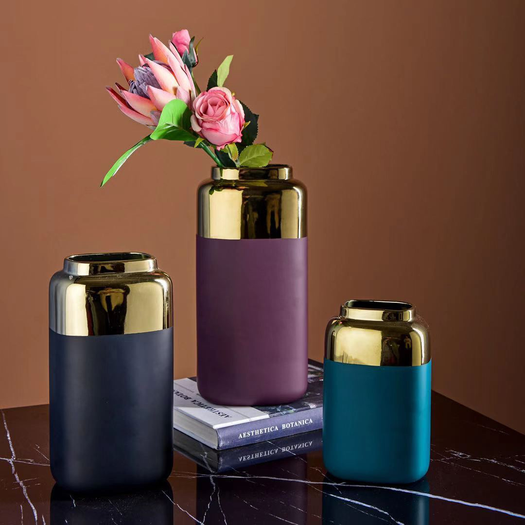 家居摆件/陶瓷花瓶/简约时尚产品图