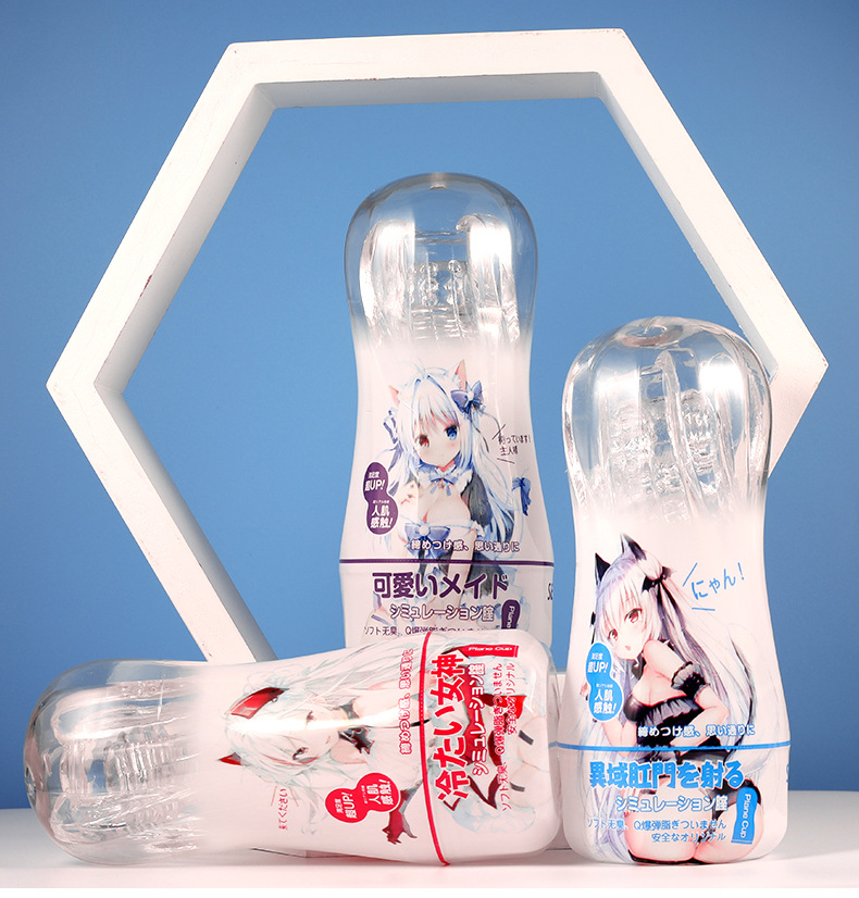 透明飞机杯/吸吮杯/成人玩具产品图