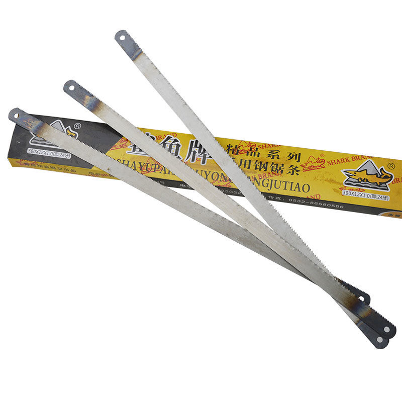 Shark 300 hacksaw blade, coarse-toothed, wear-resistant, hand-cut metal, 18-tooth, 24-tooth, 14-tooth super-hard hand hacksaw blade Specification image