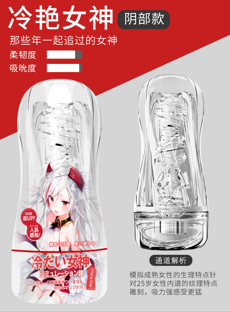 透明飞机杯吸吮杯阴经锻炼器男用自卫器成人玩具倒膜情趣用品批发详情图20