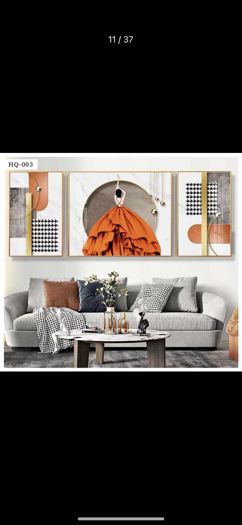 السيراميك المشوي من سبائك الألومنيوم 70X100 بين 50X70 من جانبي اللوحة الزيتية Item Picture