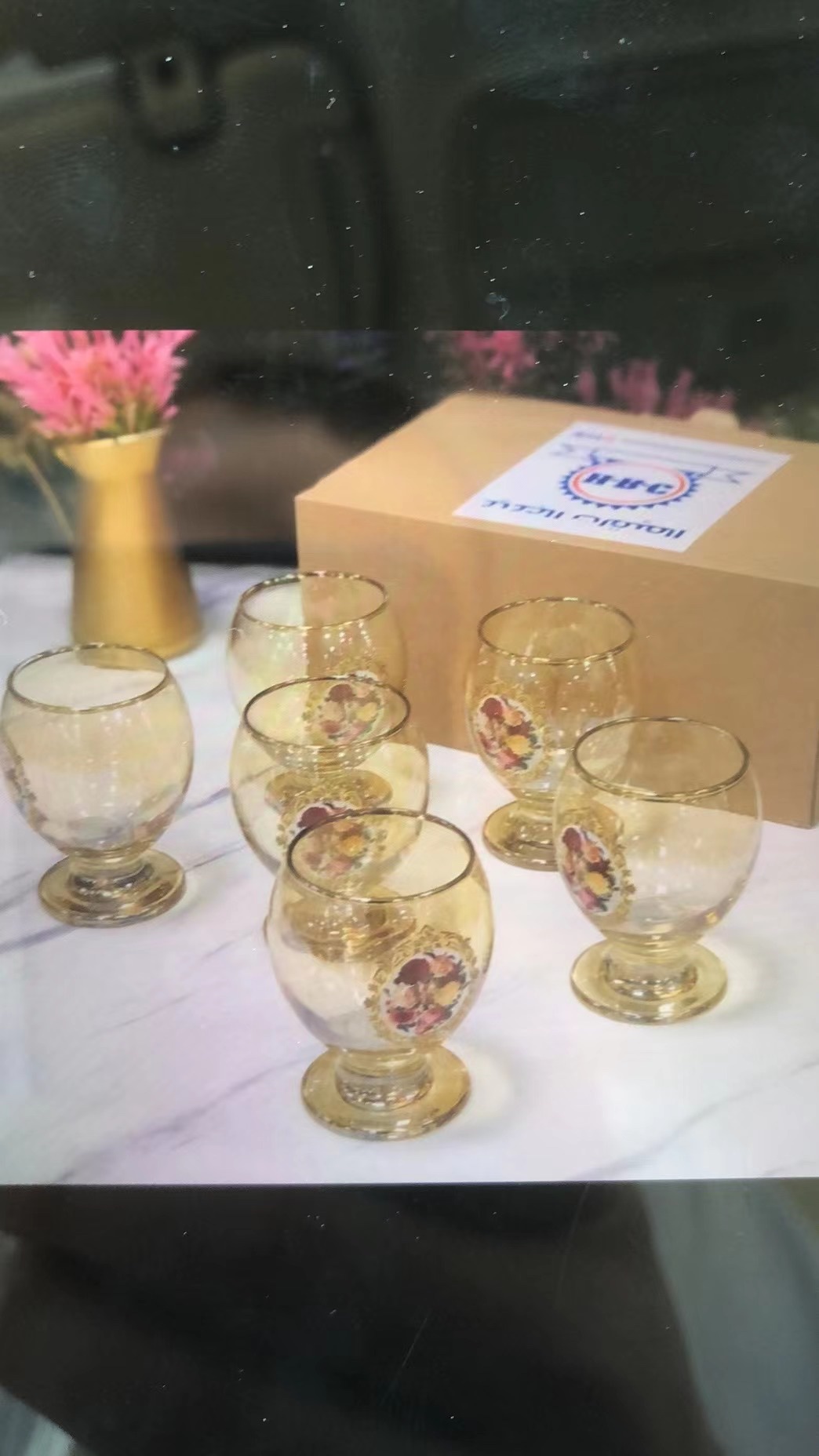 Glass cups, cocktail cups, ice cream cups, cups, creative gifts, household items, daily necessities Specification image