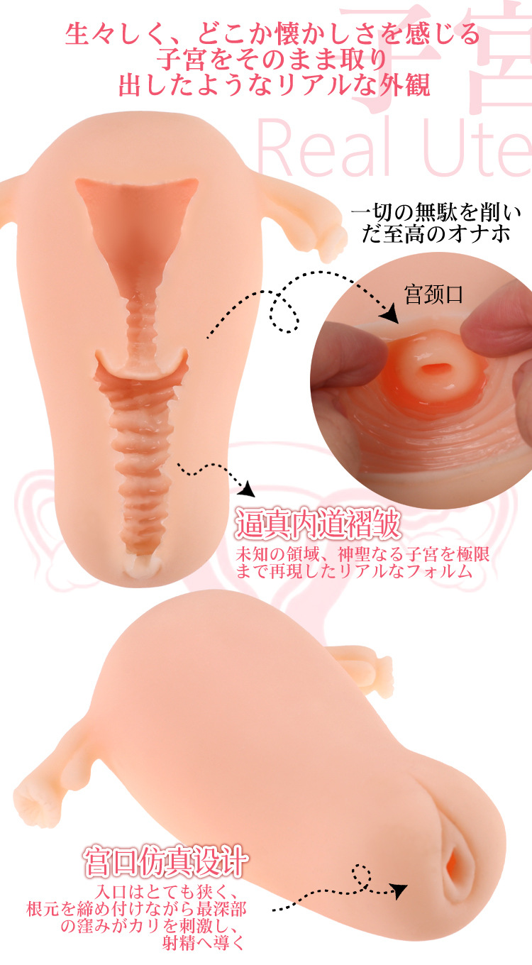 漫渺子宫倒膜男用自卫器飞机杯名器女性生殖器模型阴到情趣用品批发详情图10