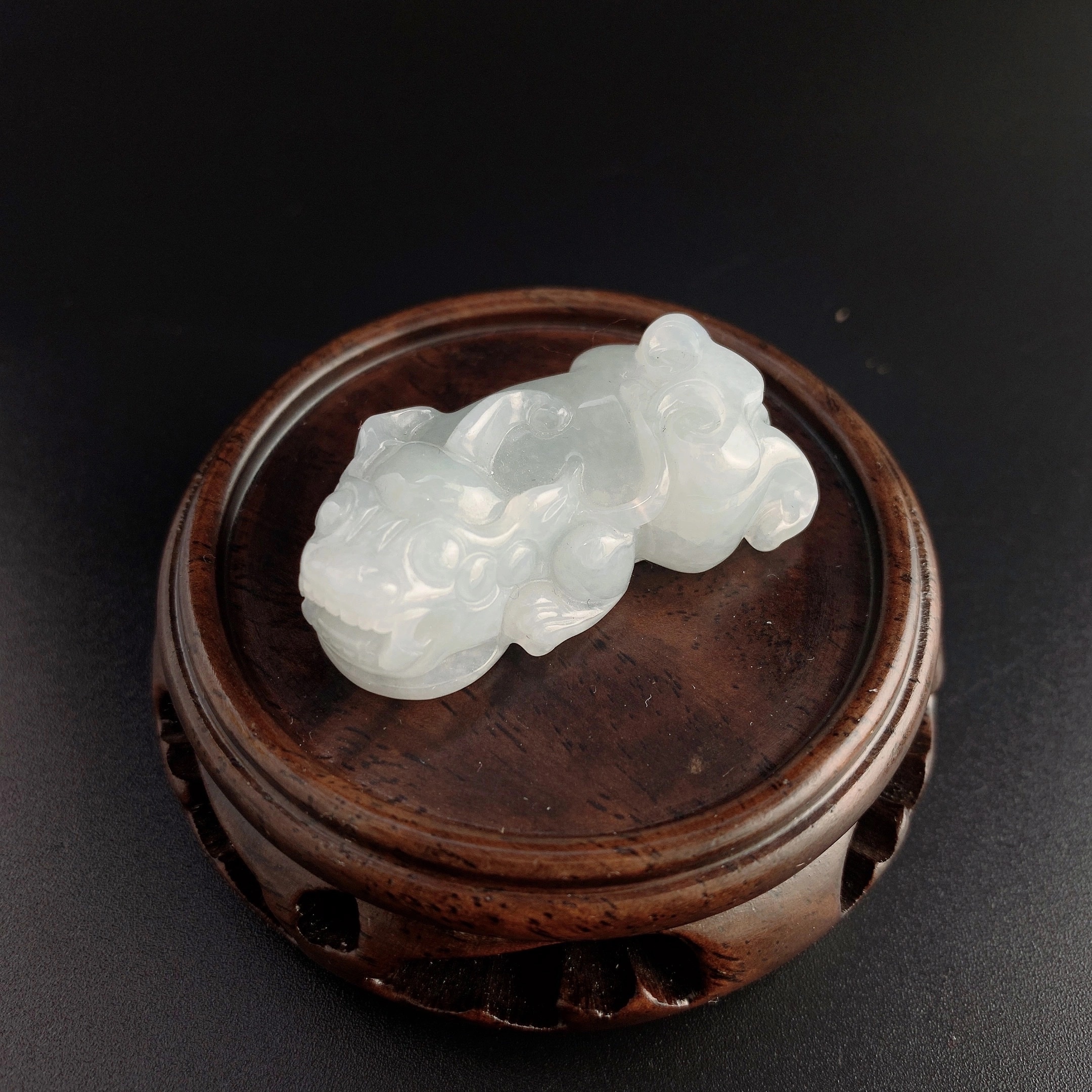 【 Oriental Jade 】 Natural Burmese jadeite and jade A-grade fine and glutinous type PI Xiu Wealth and Treasure pendant jadeite necklace