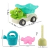 2205A Children's Beach Dune Buggy Toy Set, Baby Beach Hourglass, Beachcombing Sand pit shovel, Sand-playing tool bucket details Picture