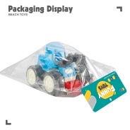 Children's Beach 1707P toy car set for boys, girls, babies to play with sand, dig sand bucket and shovel Cassia seed tools Item Picture