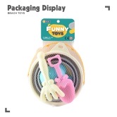 Children's beach toys 2202-1 car set for boys, Girls and babies to play with sand, dig sand bucket and shovel Cassia seed tools