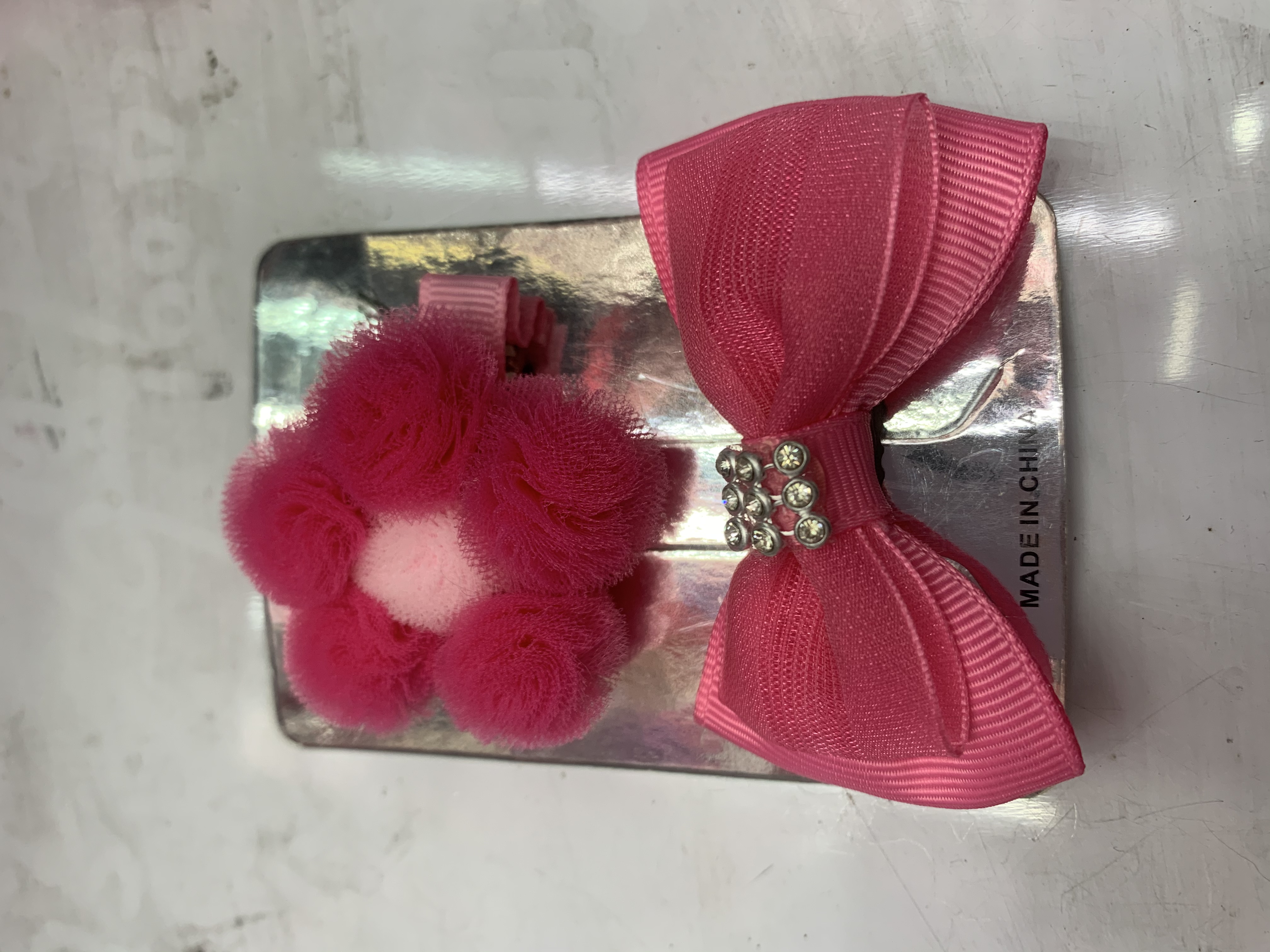 夹子/网球＋蝴蝶结/饰品产品图