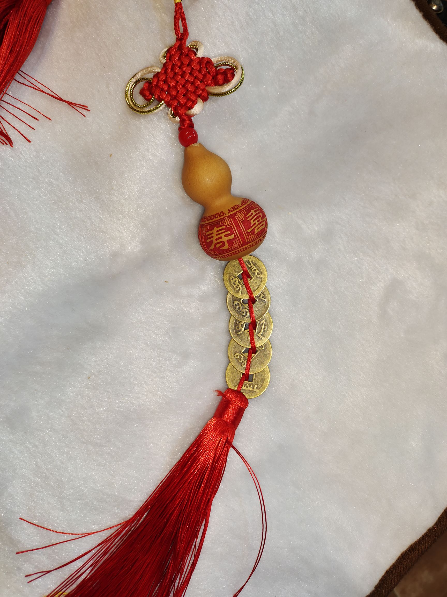 天然葫芦刻福禄寿喜财详情图3
