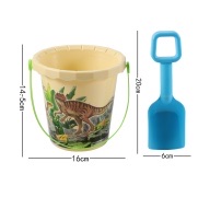 N902-11 Children's Beach Buggy Toy Set, Baby Beach Hourglass, Beachcombing Sand pit shovel, Sand-playing Tool bucket Specification image