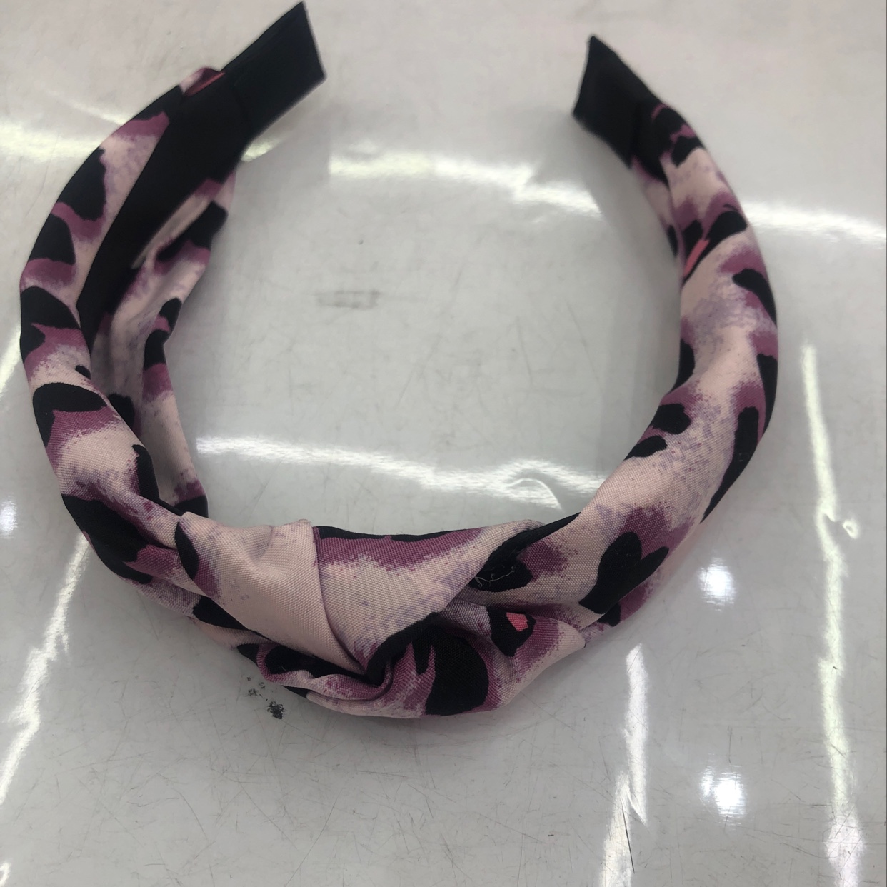 十二个装，豹纹打结包底头扣，六种颜色各二个一打菲嫦41