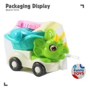 Children's Beach 2203 Dune Buggy Toy Set, Baby Beach Hourglass, Beachcombing Sand pit shovel, Sand-playing tool bucket Item Picture