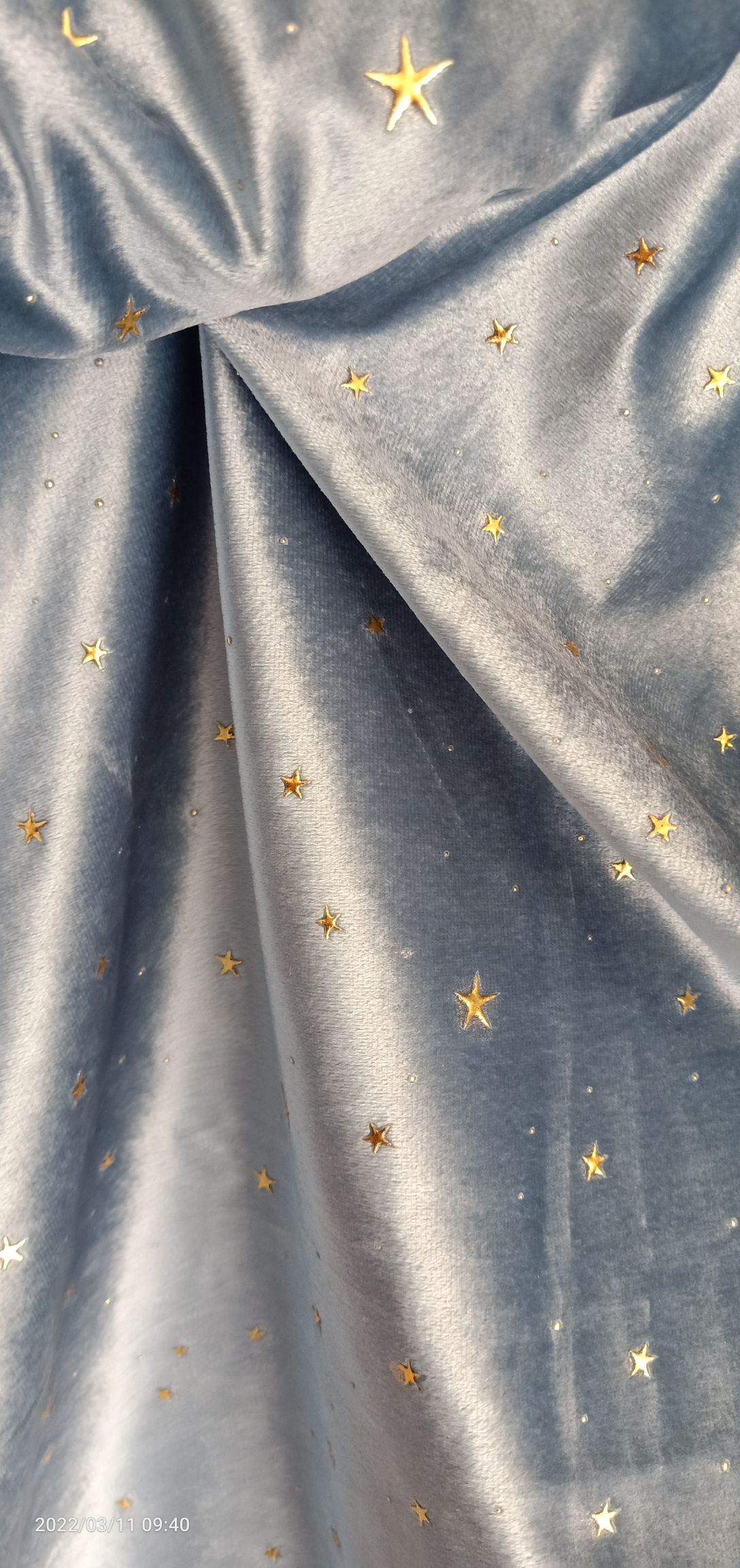 丽丝绒，韩国绒，天鹅绒印花，星星，满天星详情图5