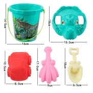 挖沙工具/沙滩/戏水白底实物图