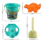 Children's Beach N502-2 Dune Buggies Toy Set, Baby beach hourglass, Beachcombing Sand pit shovel, Sand-playing tool bucket Application Scenario