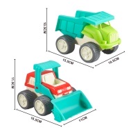 307-306P large children's beach buggy toy set, hourglass, baby sand-digging shovel and small bucket, sand-playing cassia seed tools Item Picture
