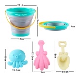 Children's beach toys 2202-1 car set for boys, Girls and babies to play with sand, dig sand bucket and shovel Cassia seed tools Application Scenario