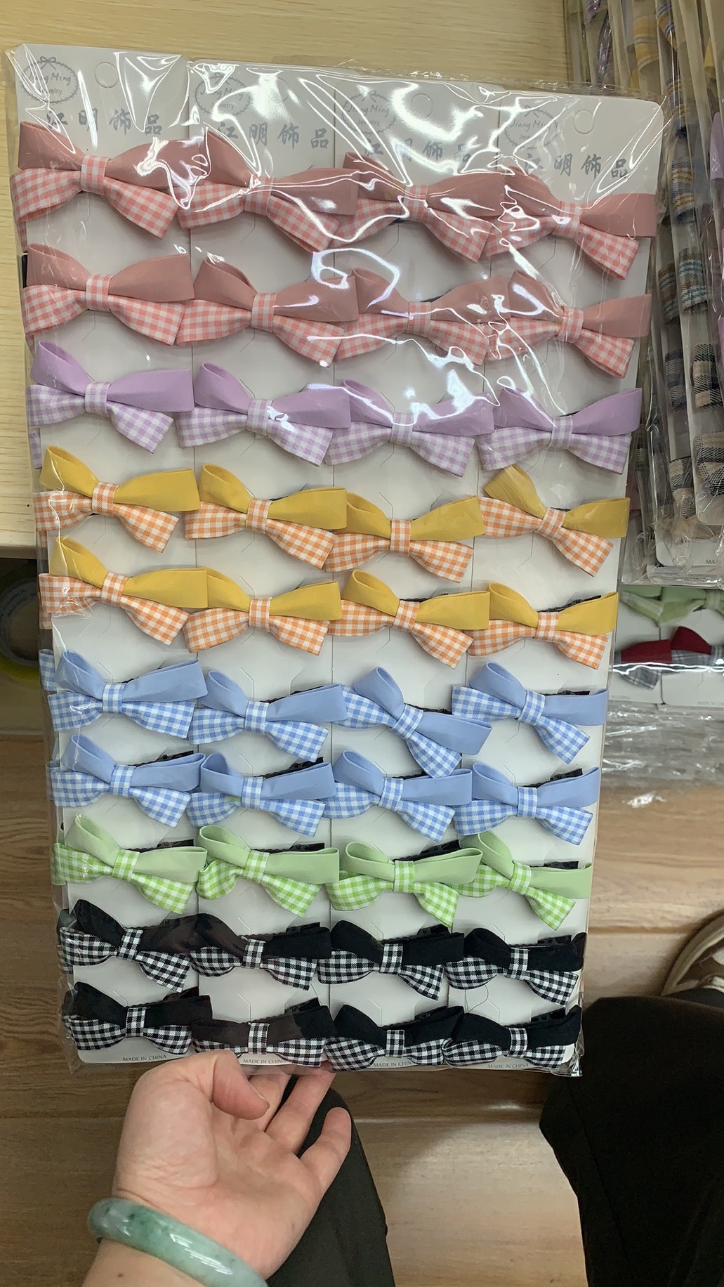 Korean fabric exquisite bow hair clip, top clip, side clip, bangs clip 20220100609