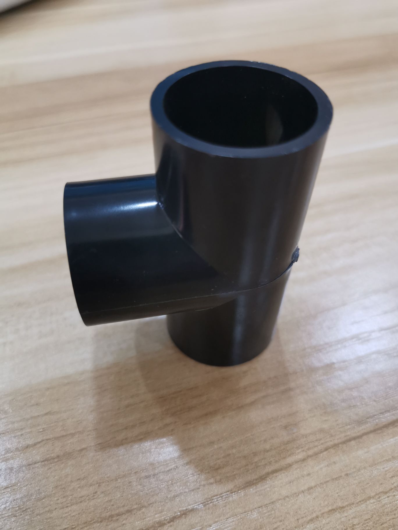 pvc direct three-way elbow details Picture