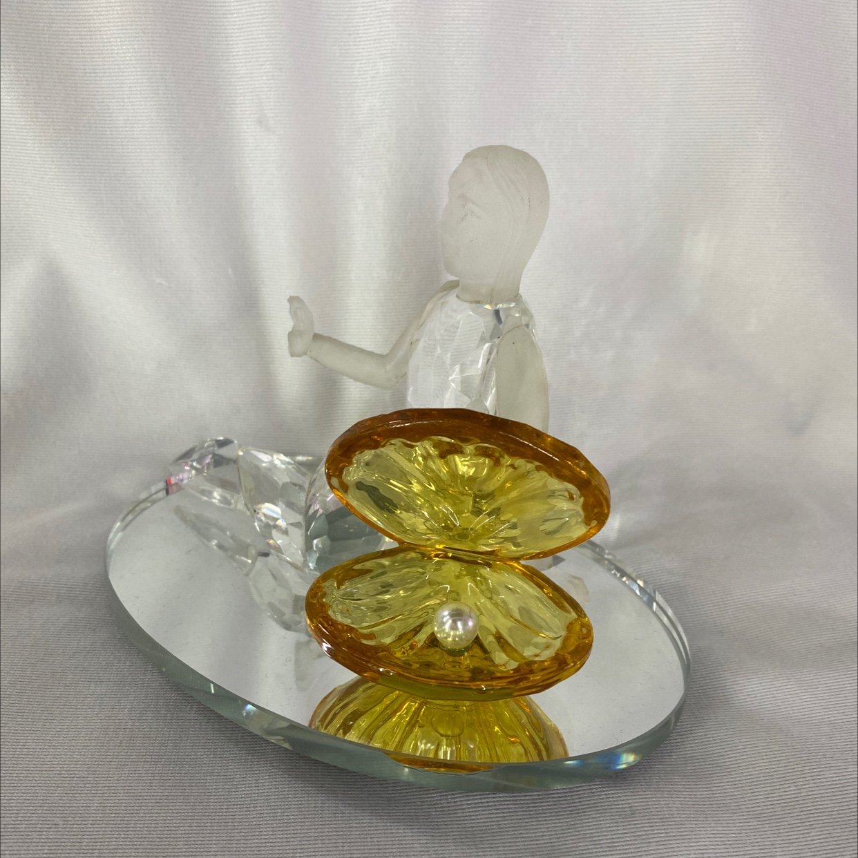 Crystal ornament: Bixing Crystal Mermaid Shell AA350538 Specification image