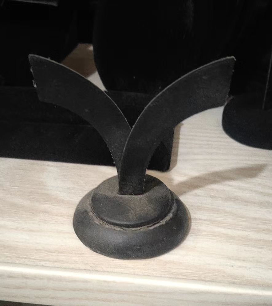 饰品收纳盒/模特道具/戒指盘白底实物图