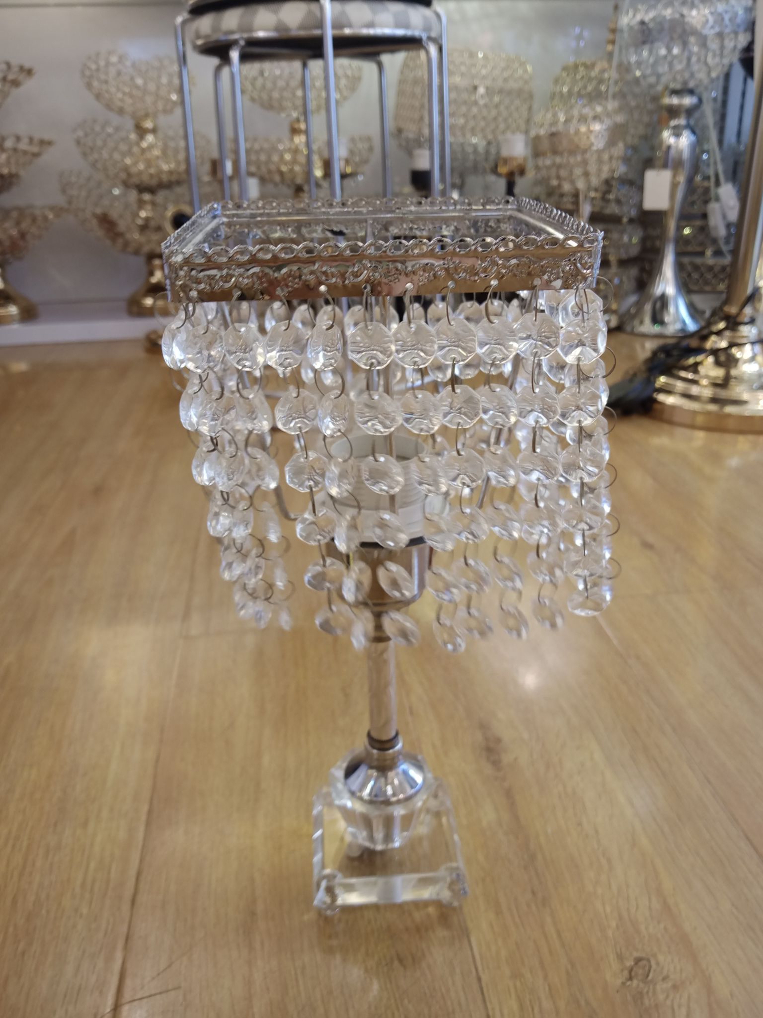 Crystal table lamp ornament Lampshade, No. D3-7880.7861, 2nd Street, Phase I of International Trade City, zt27 details Picture