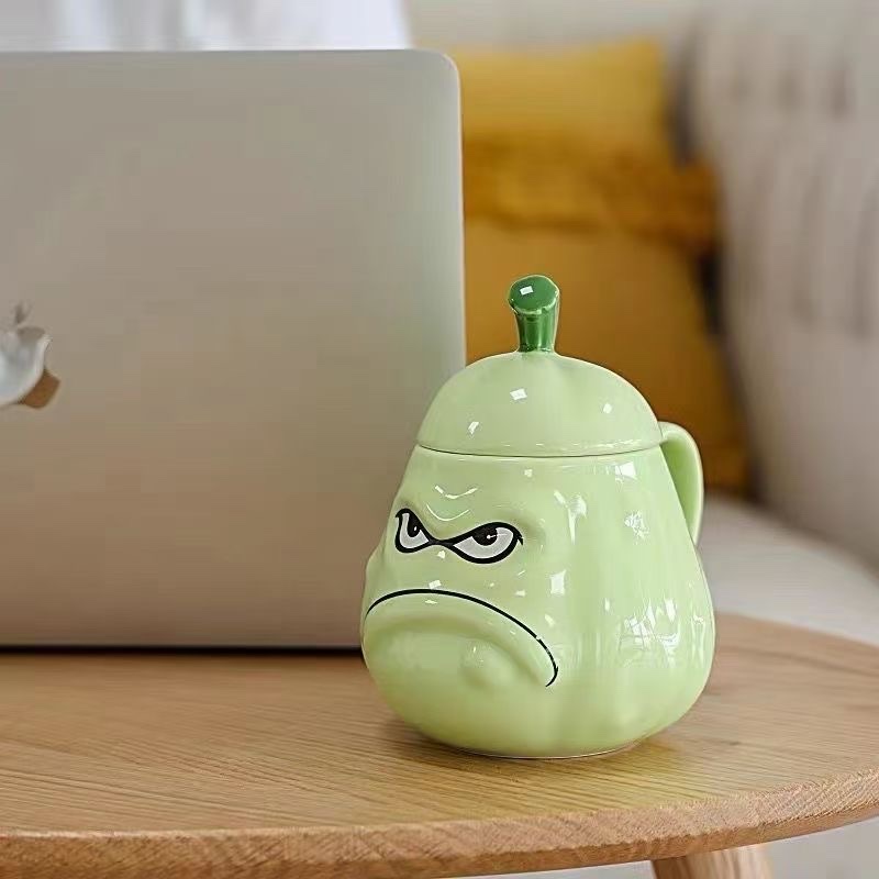 陶瓷个性杯/可爱杯子/个性细节图