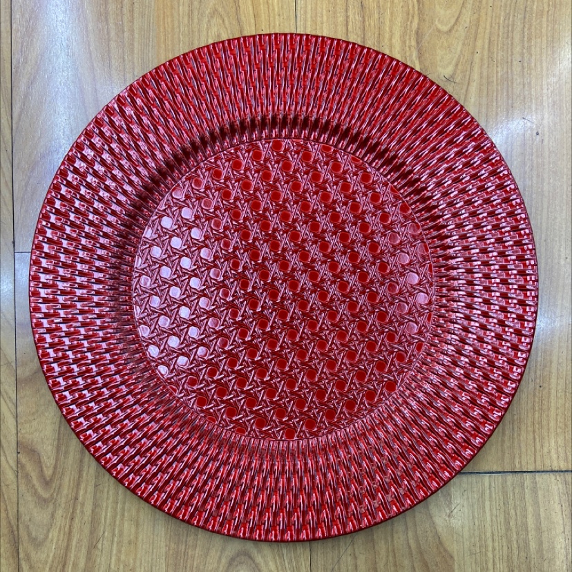 可可礼品   新款欧式盘子  餐垫盘塑料盘 工艺盘 厂家直销详情图3