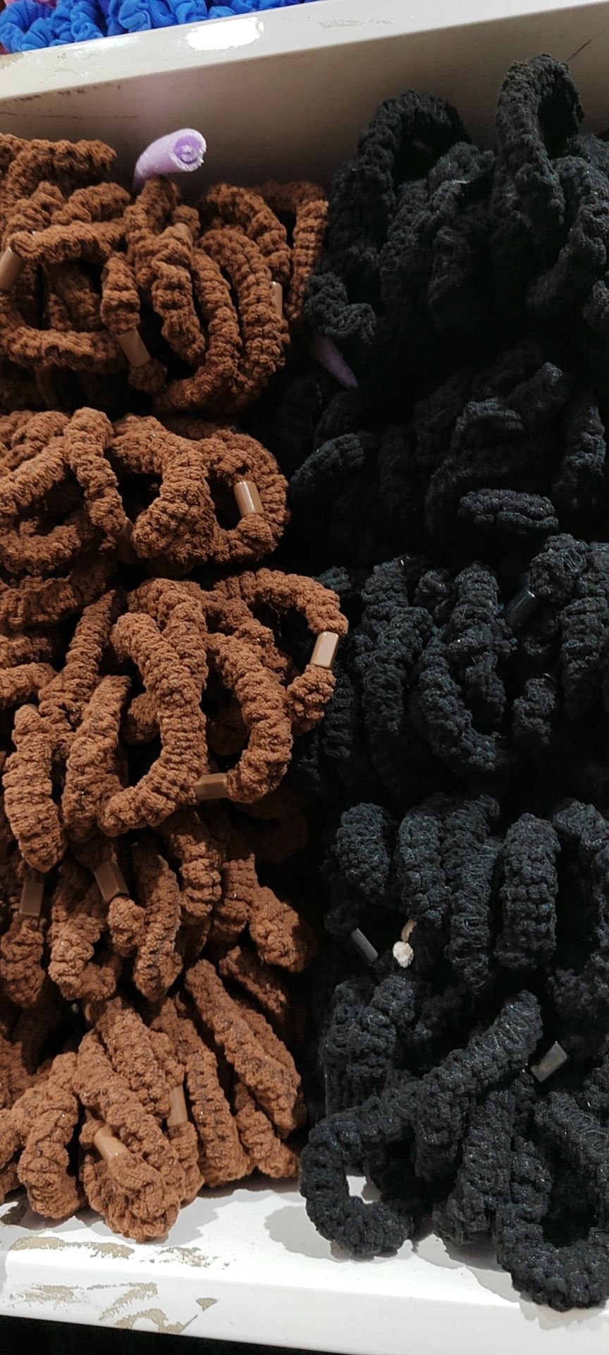 10 Small intestine rings, 60-color solid color, bright color, Ding Pig large intestine rings, hair rings, elastic hair rings, direct supply from the manufacturer