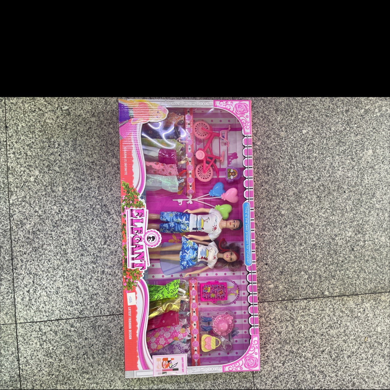New doll set with accessories. The dolls are solid and the hair is randomly selected. 2022 new style set. Doll mixed Edition 1111.