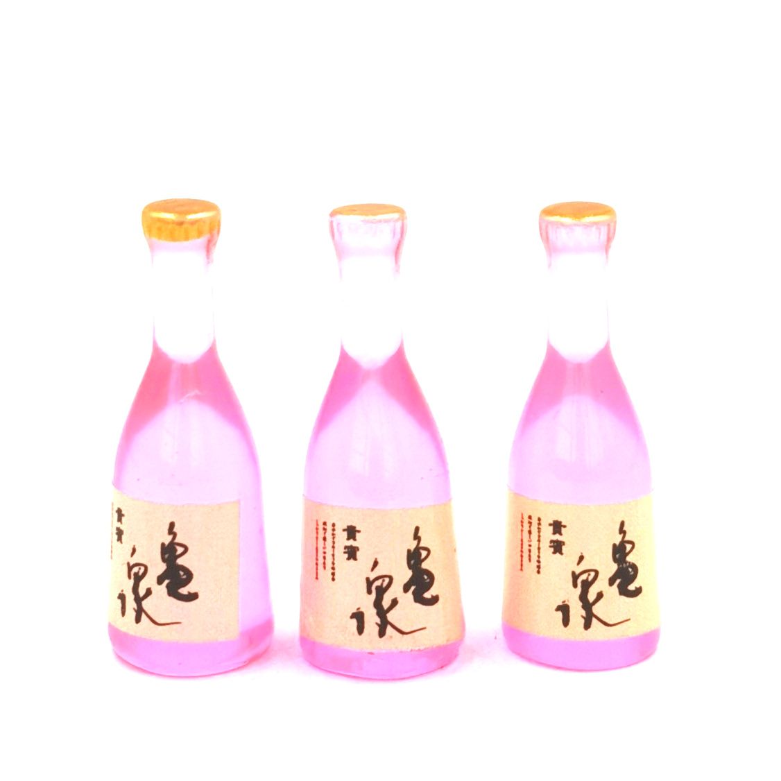 Resin accessories, mobile phone cases, refrigerator patch materials, DIY handmade small bottles, wine bottles, simulation toys, jewelry accessories, beverage bottles, food and play ornaments, mixed bottles, wholesale Japanese sake, Kamezumi sake, one pack of 500 pieces detail image 8