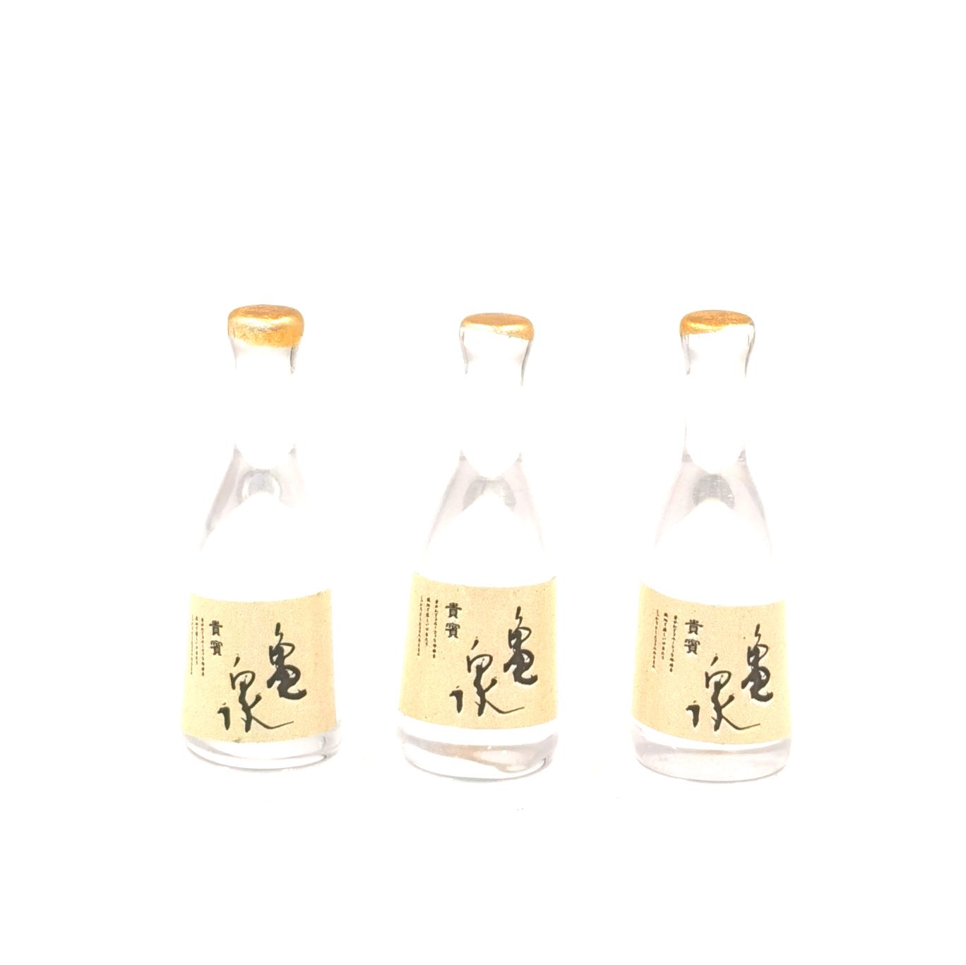 Resin accessories, mobile phone cases, refrigerator patch materials, DIY handmade small bottles, wine bottles, simulation toys, jewelry accessories, beverage bottles, food and play ornaments, mixed bottles, wholesale Japanese sake, Kamezumi sake, one pack of 500 pieces detail image 5
