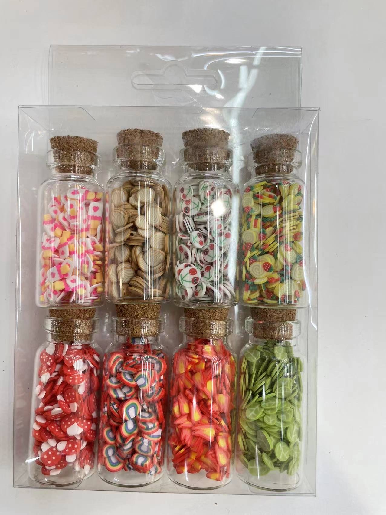 Jungle Elephant, DIY soft clay pieces, fruit pieces, nail art accessories, educational toys, accessories materials, mixed colors 1 Application Scenario