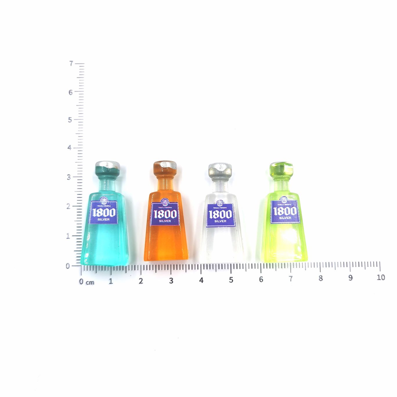 Resin accessories, phone cases, refrigerator patch materials, DIY handcrafted small bottles, wine bottles, simulation toys, jewelry accessories, beverage bottles, food and play ornaments, mixed bottles, wholesale of 500 pieces per pack, 1800, foreign wine, Mexico detail image 9