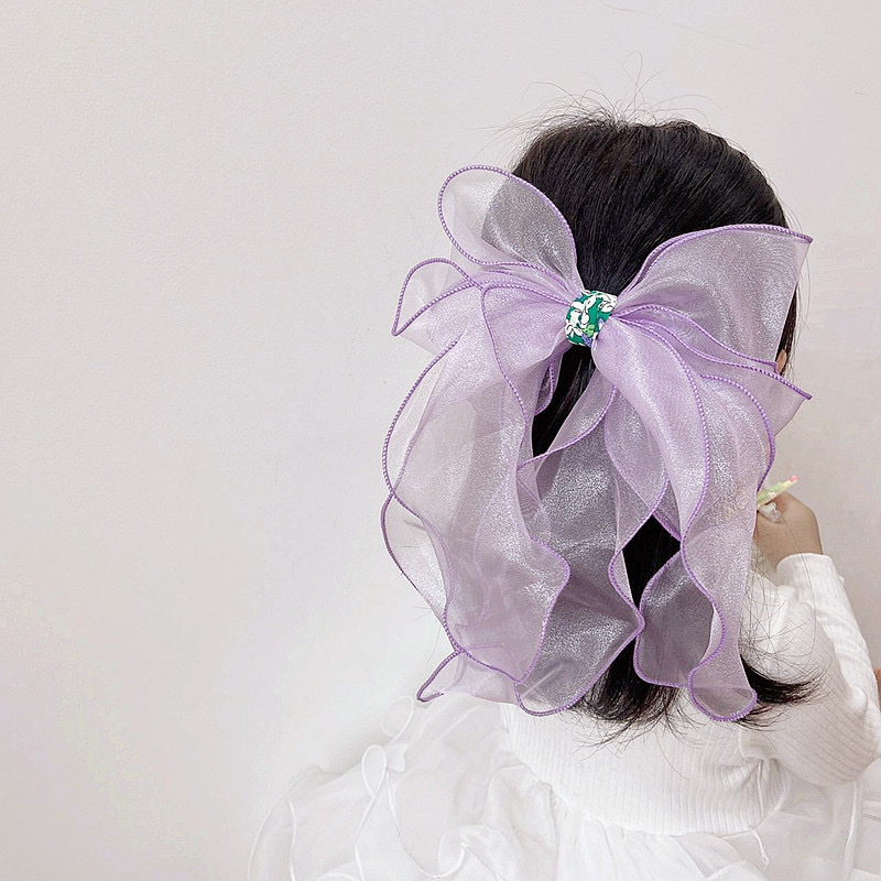 韩系儿童饰品飘带发夹详情1