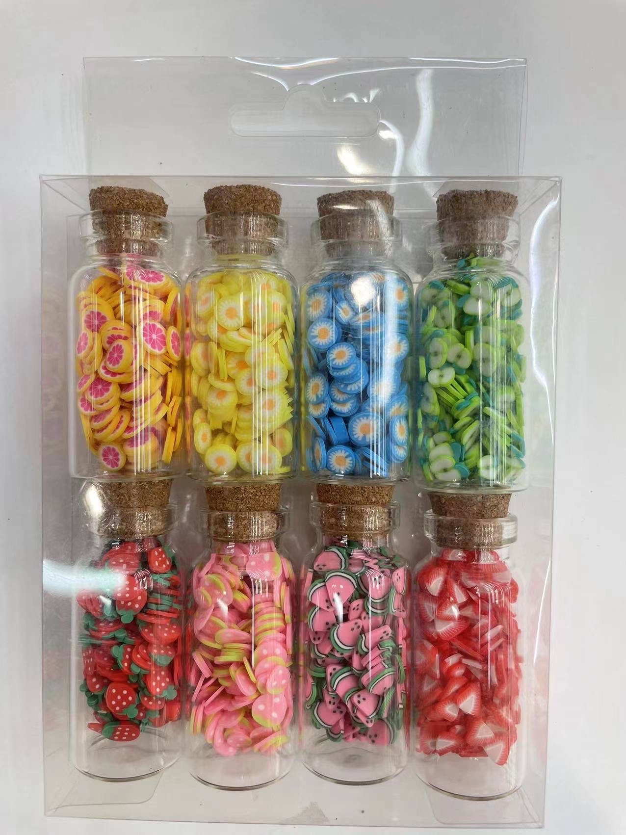 Jungle elephant, DIY soft clay pieces, fruit pieces, nail art accessories, educational toys, accessories materials details Picture