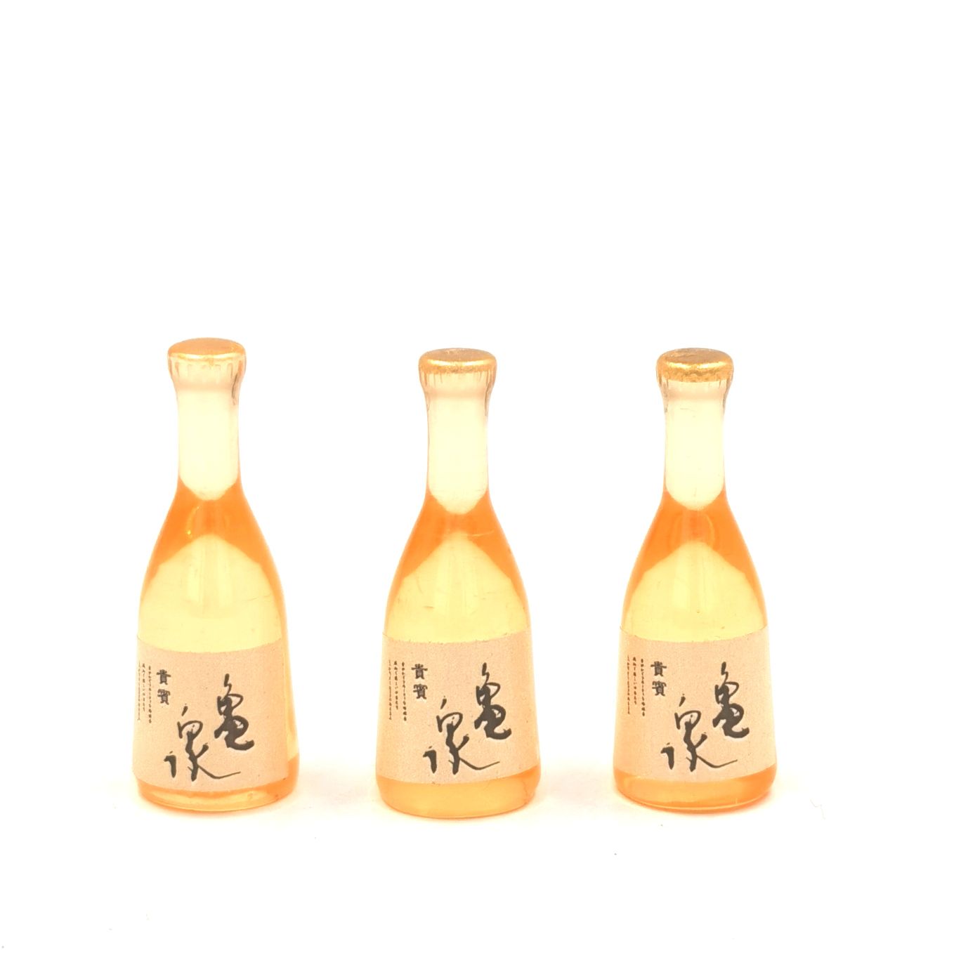 Resin accessories, mobile phone cases, refrigerator patch materials, DIY handmade small bottles, wine bottles, simulation toys, jewelry accessories, beverage bottles, food and play ornaments, mixed bottles, wholesale Japanese sake, Kamezumi sake, one pack of 500 pieces detail image 9