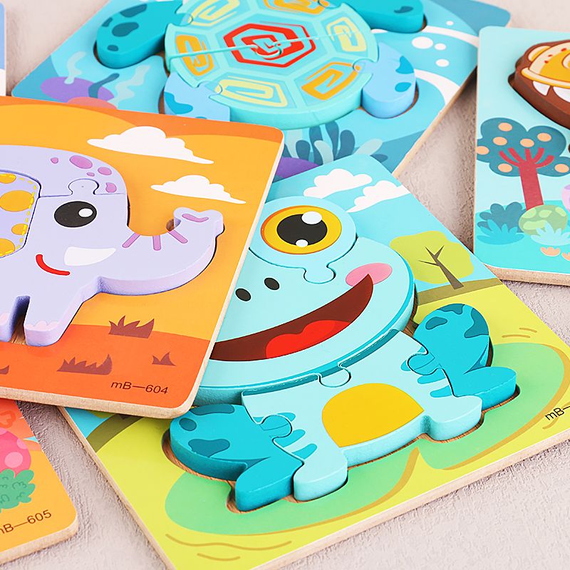 Three-dimensional card jigsaw puzzle detail image 4