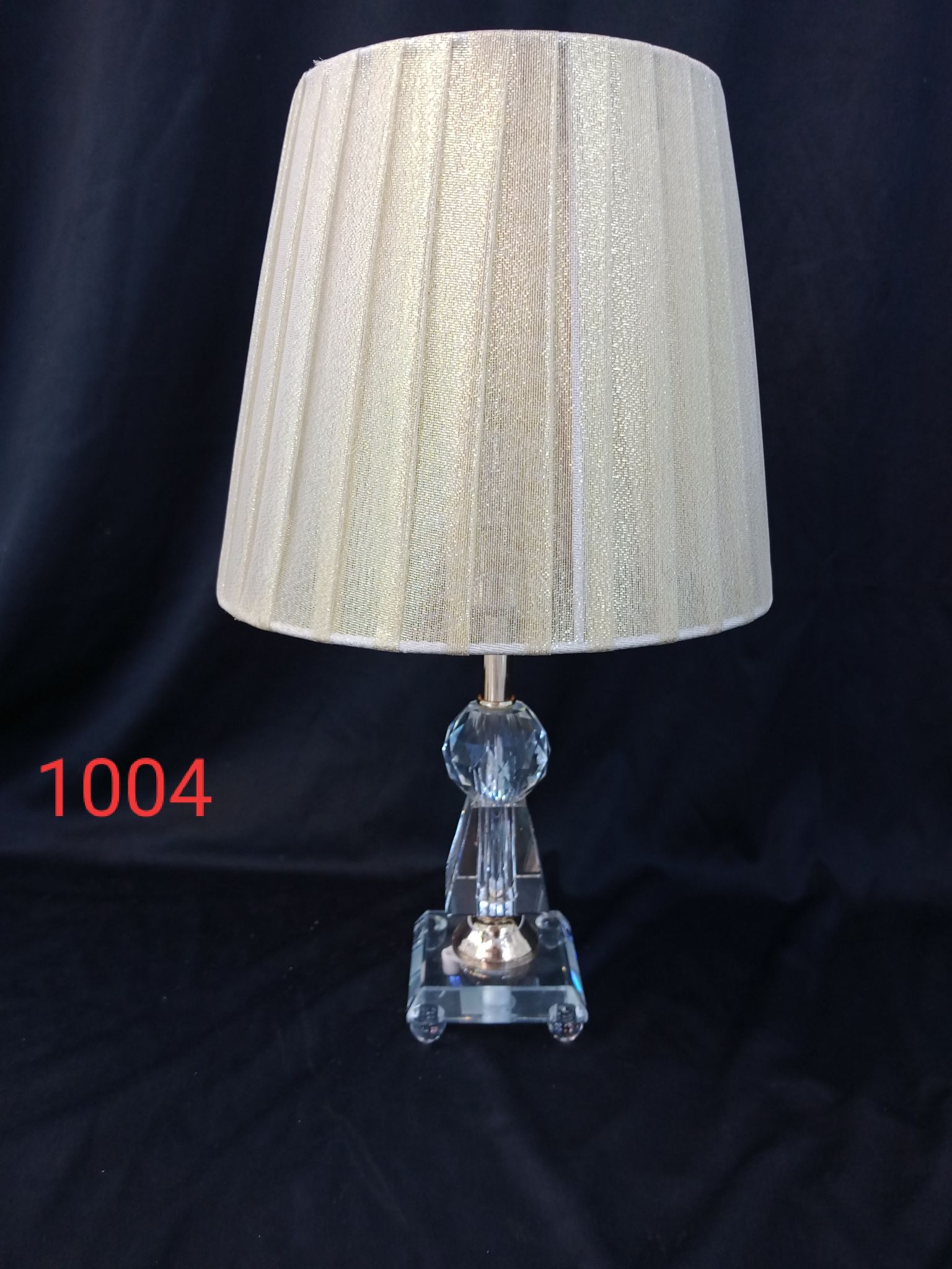 Crystal table lamp ornament Lampshade, D3-7880.7861, 2nd Street, Phase I of International Trade City, zt46