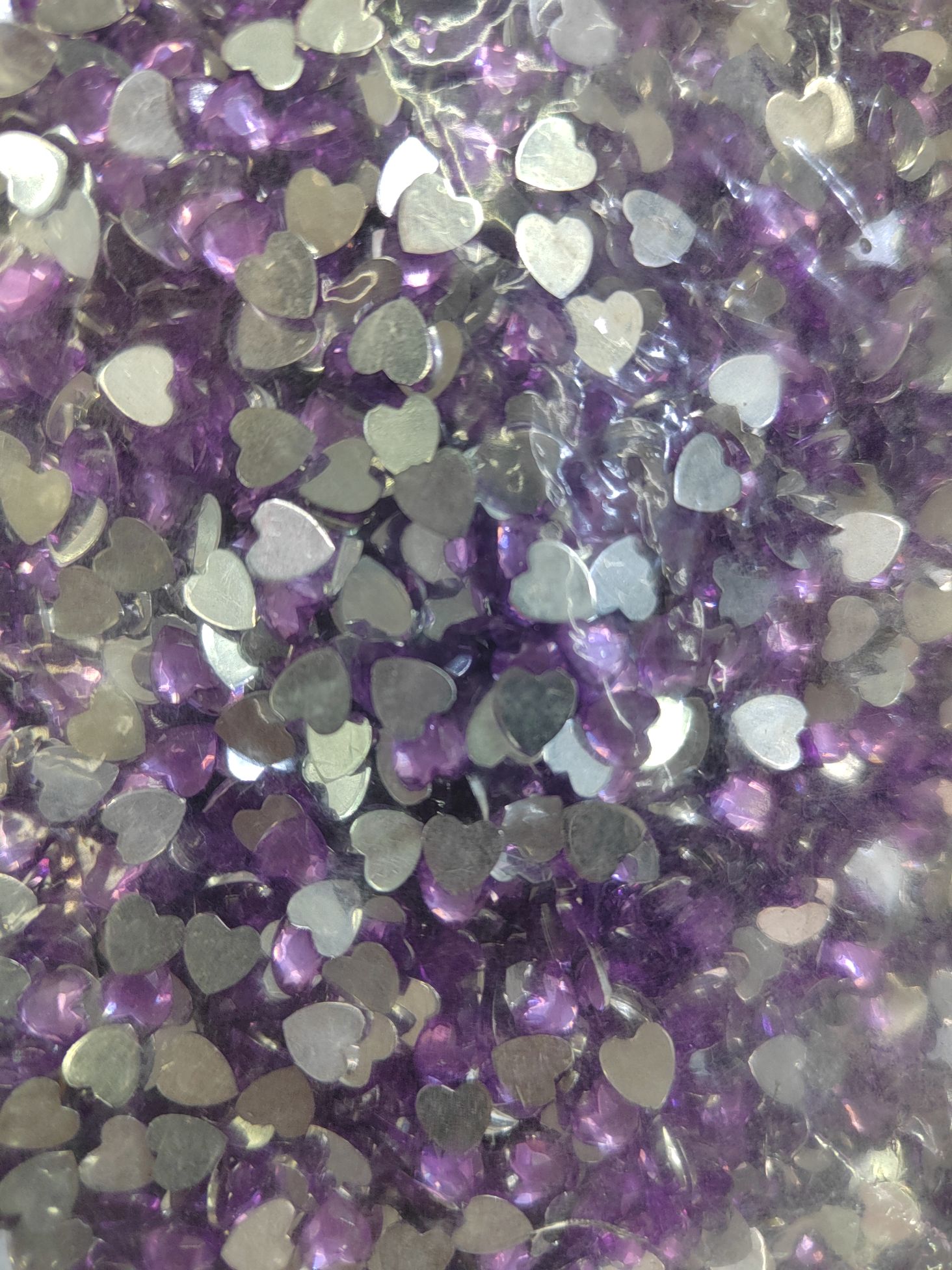Heart 6 Purple